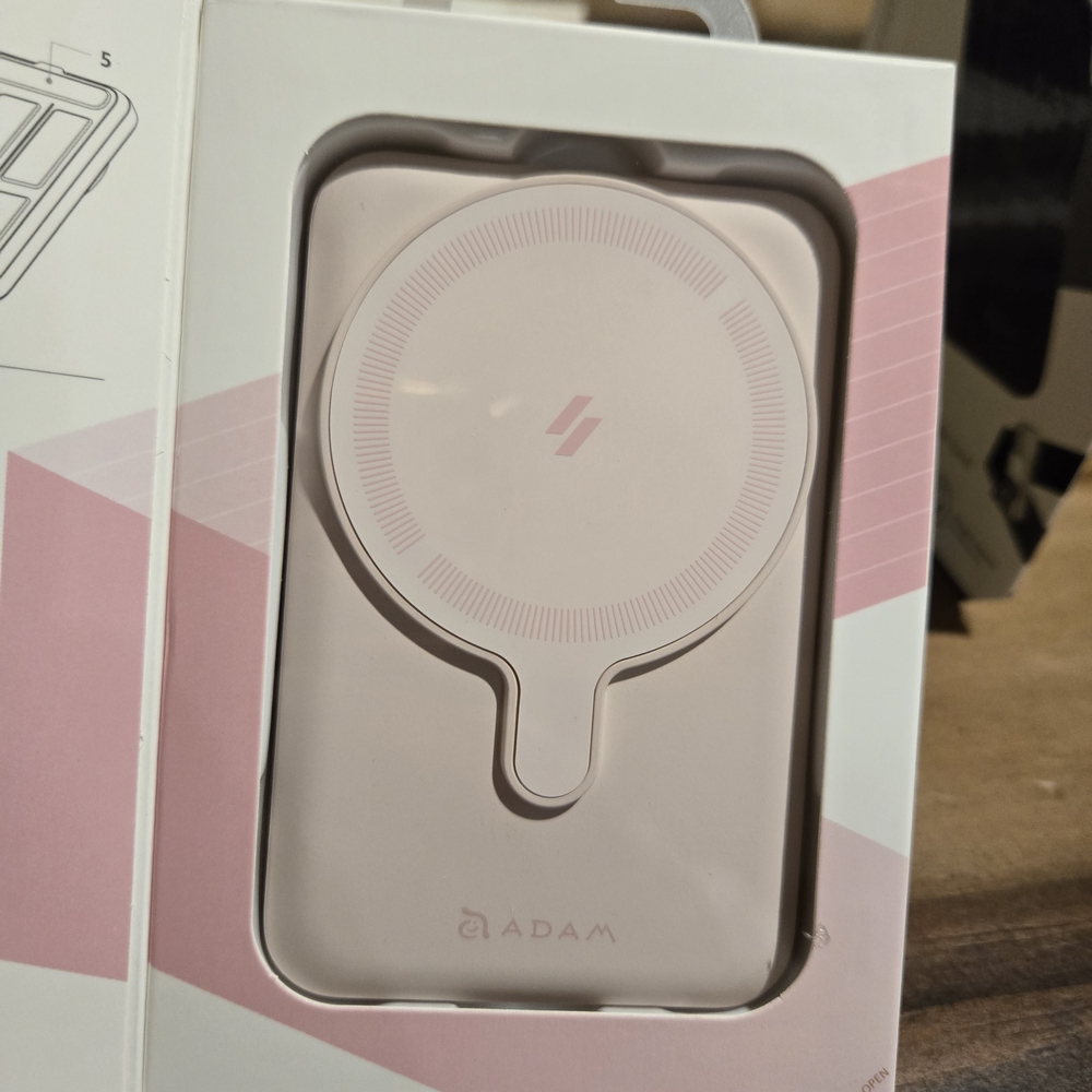 Cell Phone Magnetic Power Bank -  Pink